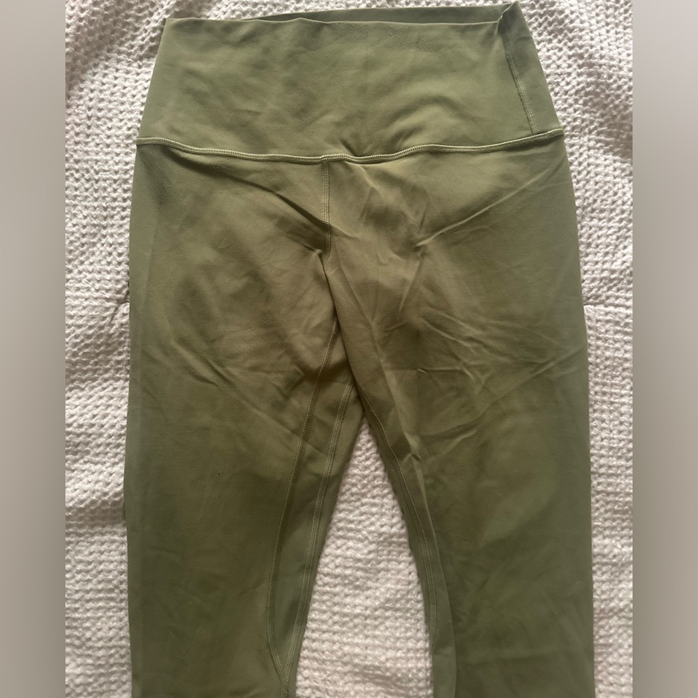 Lululemon Athletica Alight 28 inch Green Leggings